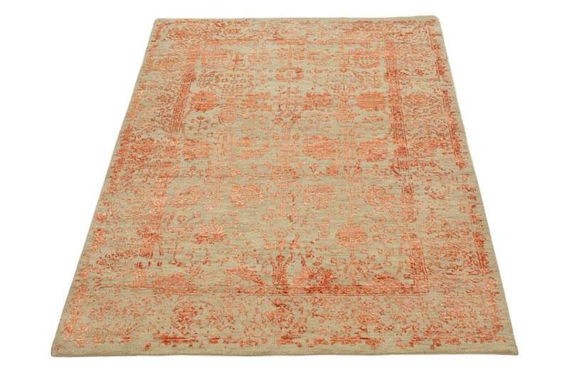Designer Teppich - 144 x 104 cm - orange