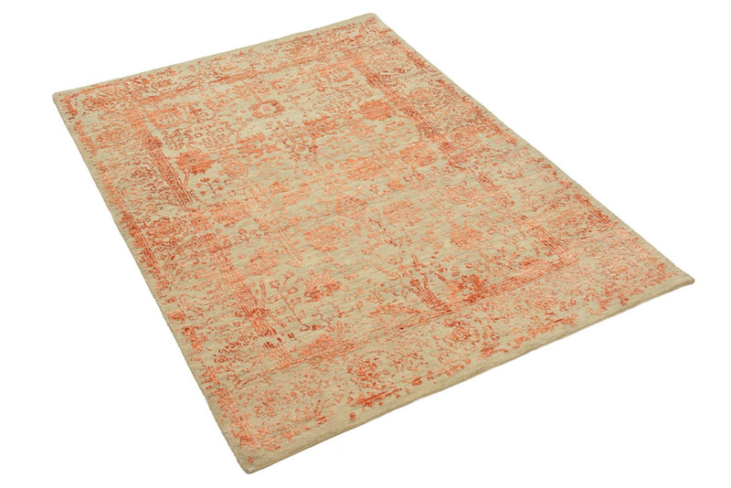 Designer Teppich - 144 x 104 cm - orange