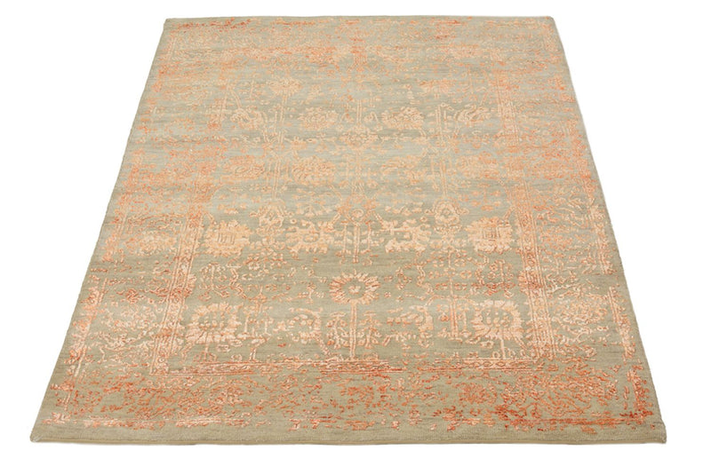 Designer Teppich - 144 x 104 cm - orange