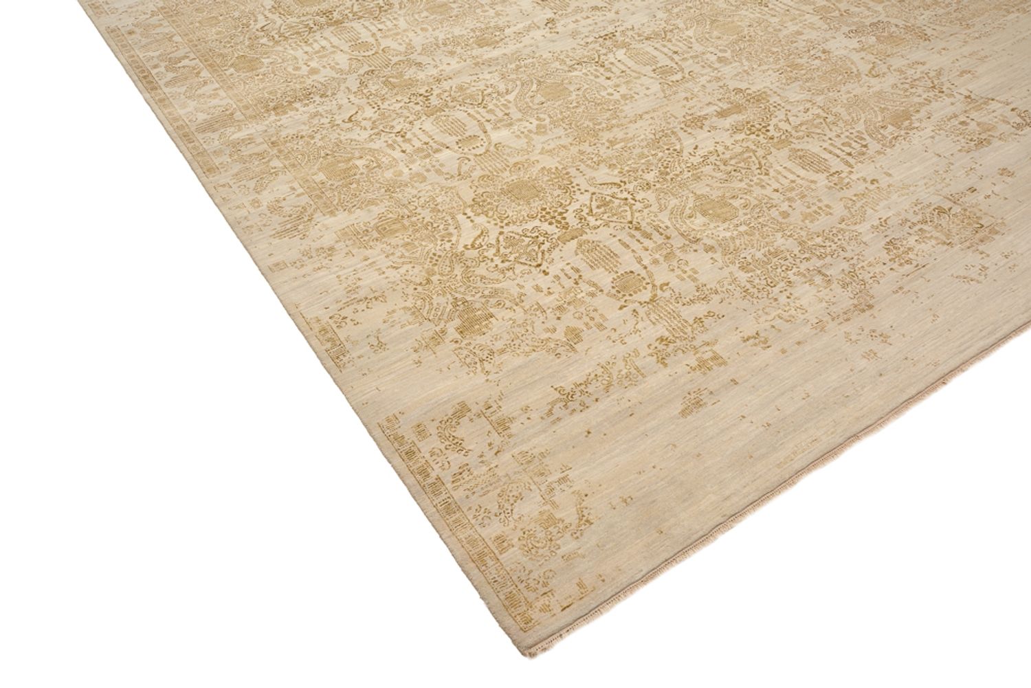 Designer Teppich - 361 x 276 cm - sand