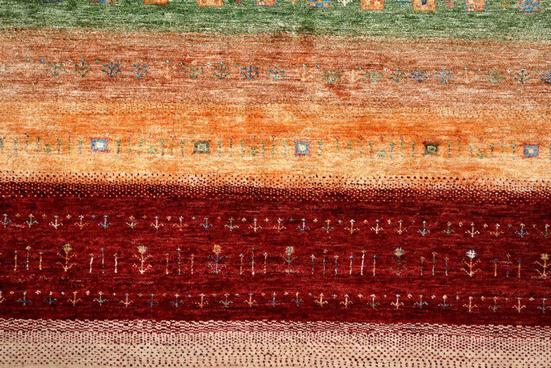 Tapis Gabbeh - Loribaft Indus - 300 x 251 cm - multicolore