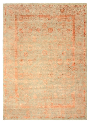 Designer Teppich - 340 x 243 cm - rost