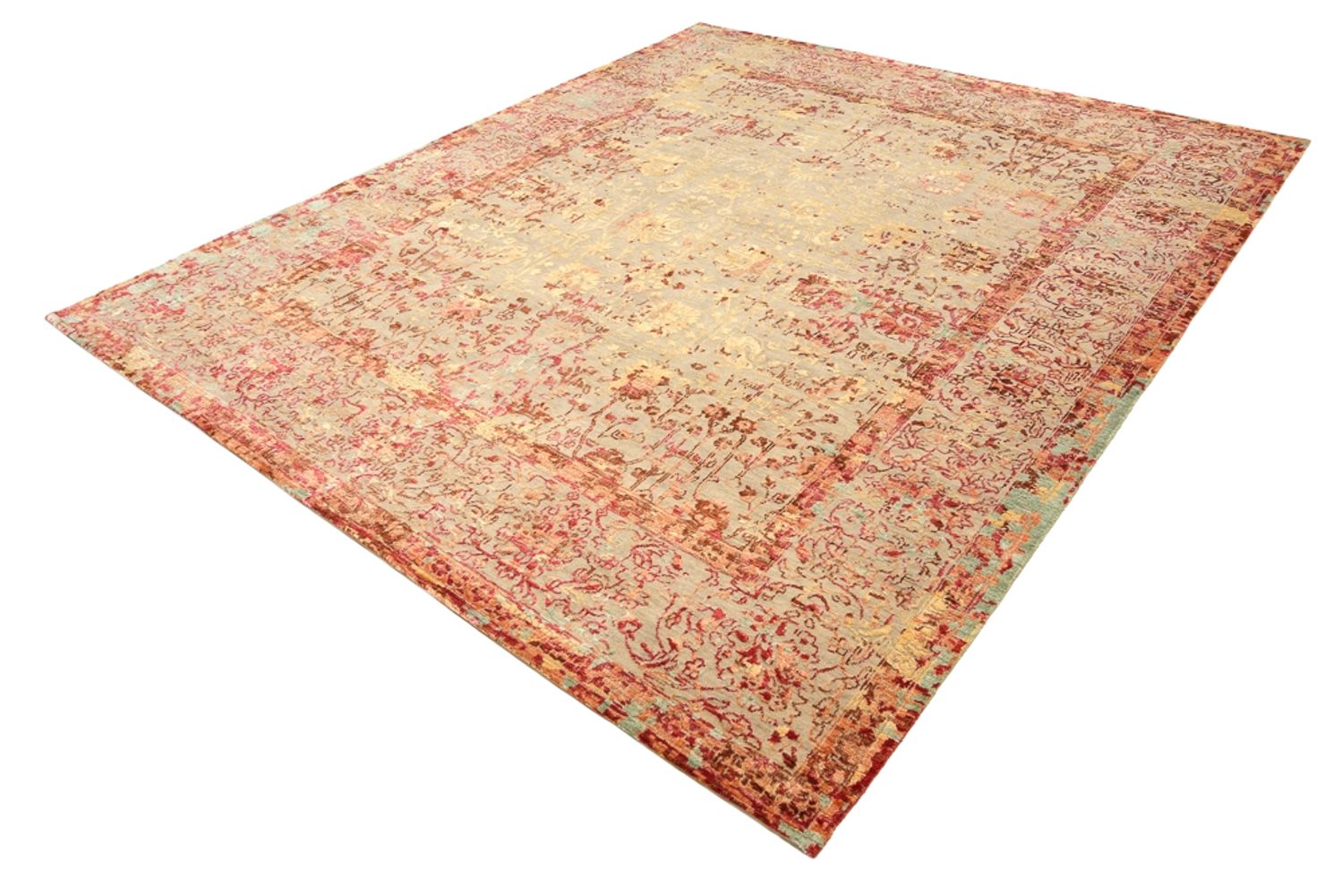 Designer Teppich - 294 x 250 cm - beige