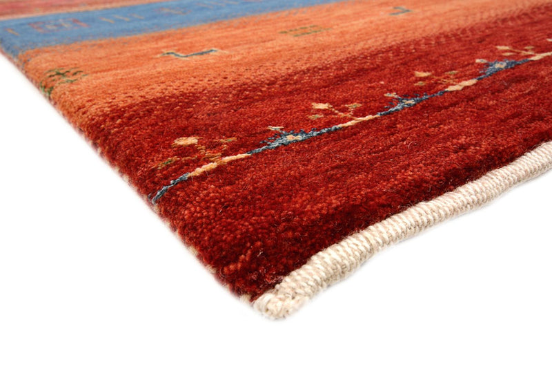 Tapis Gabbeh - Loribaft Indus - 249 x 206 cm - rouge