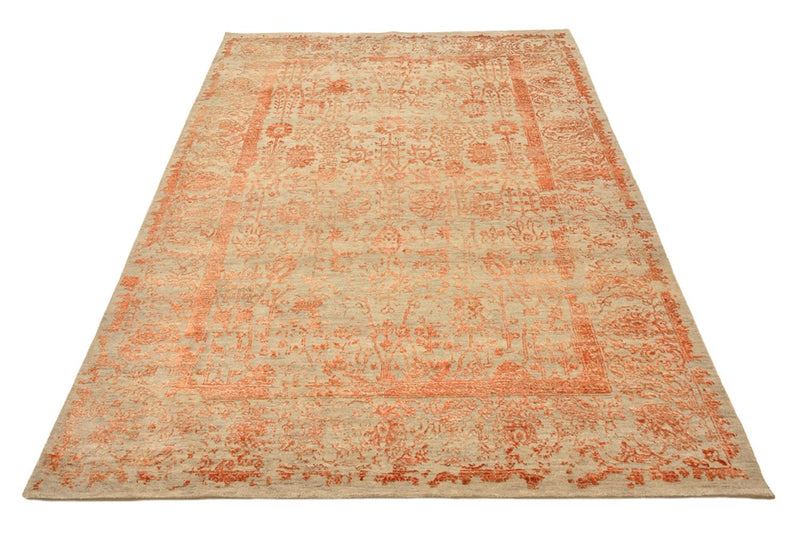 Designer Teppich - 236 x 173 cm - rost