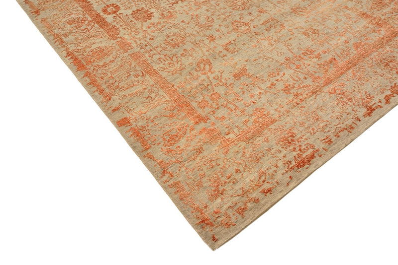 Designer Teppich - 236 x 173 cm - rost