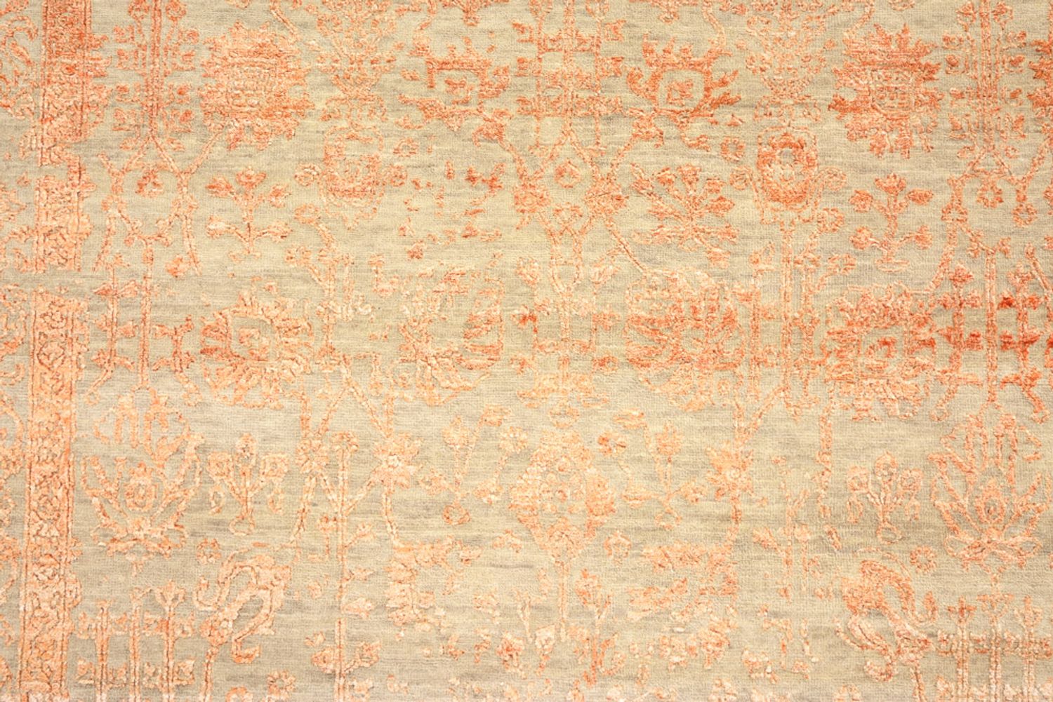 Designer Teppich - 236 x 173 cm - rost