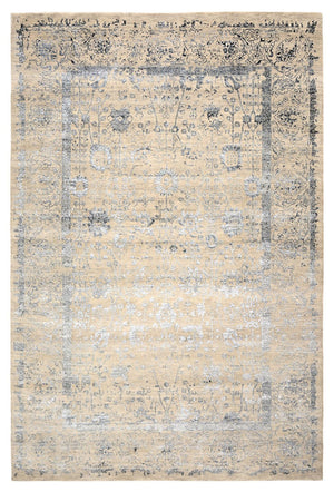 Designer Teppich - 302 x 201 cm - dunkelbeige
