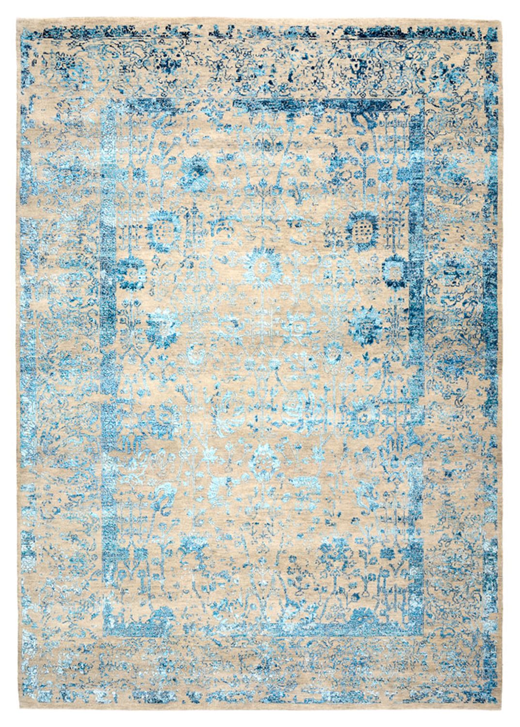 Designer Teppich - 294 x 205 cm - hellbeige
