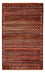 Designer Teppich - 155 x 97 cm - bordeauxrot
