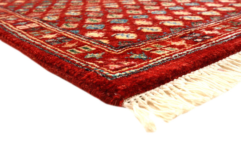 Designer Teppich - 155 x 97 cm - bordeauxrot
