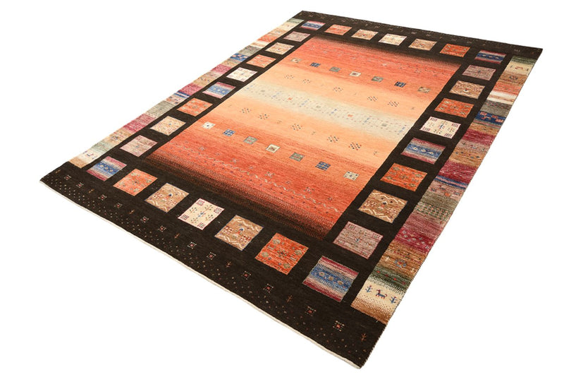 Tapis Gabbeh - Loribaft Indus - 244 x 178 cm - multicolore