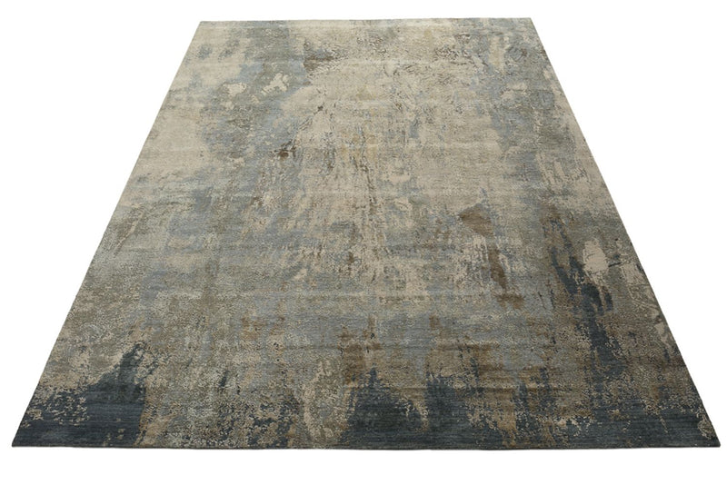 Designer Teppich - 363 x 277 cm - dunkelbeige