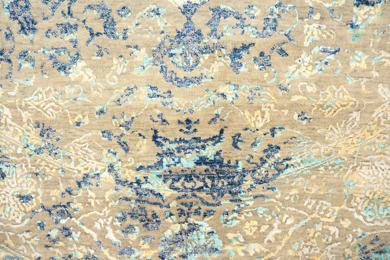 Designer Teppich rund  - 201 x 199 cm - mehrfarbig