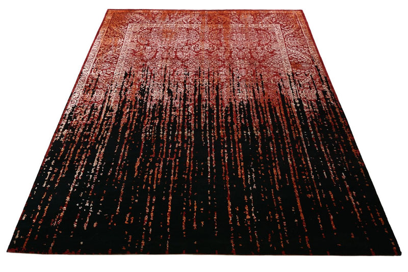 Designer Teppich - 338 x 251 cm - mehrfarbig