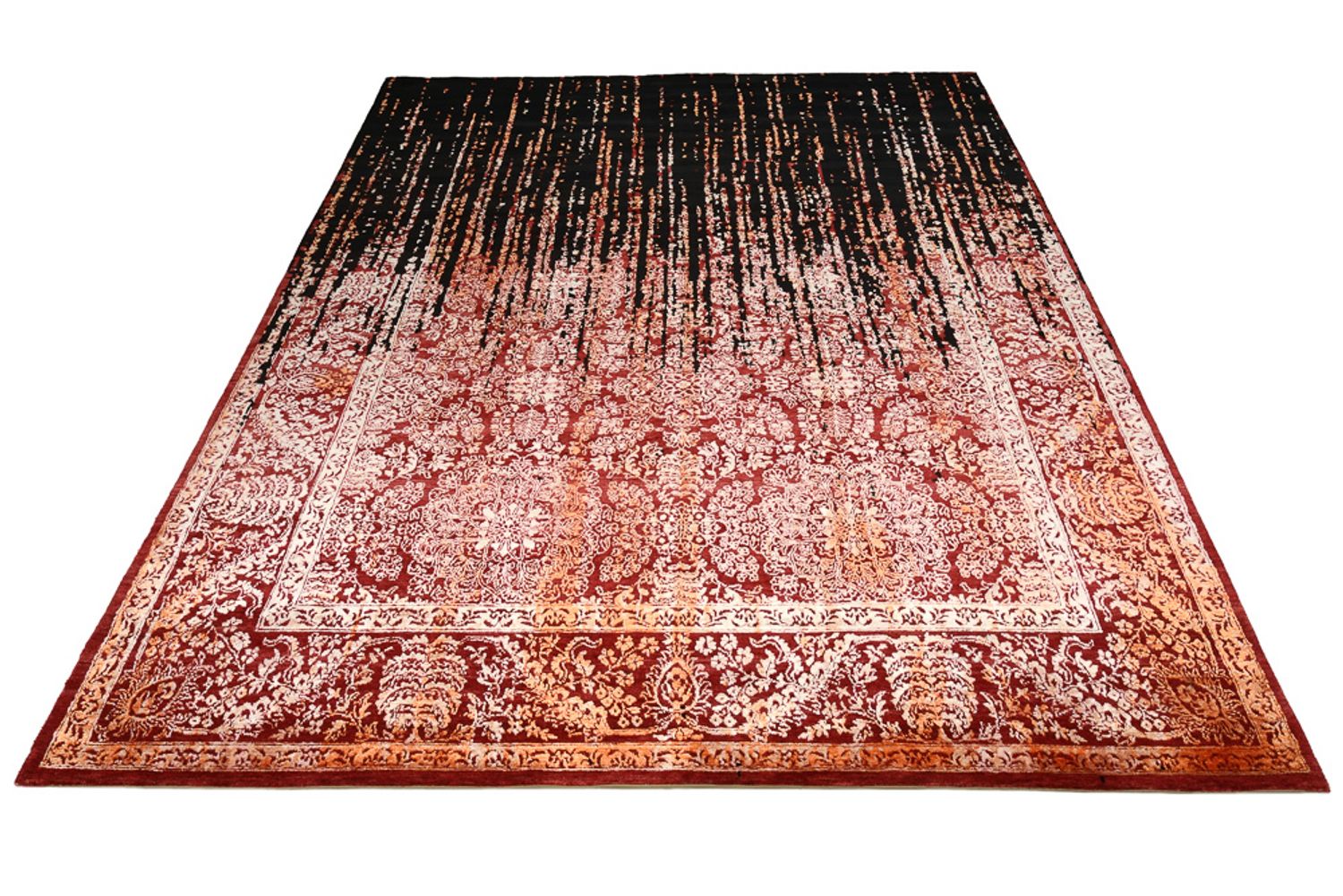Designer Teppich - 338 x 251 cm - mehrfarbig