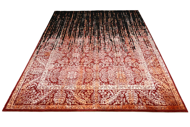 Designer Teppich - 338 x 251 cm - mehrfarbig