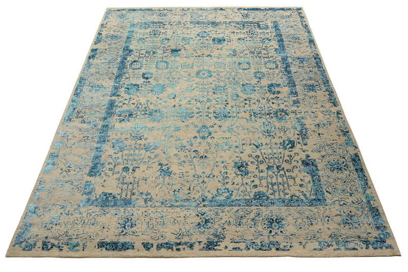 Designer Teppich - 339 x 246 cm - hellbeige
