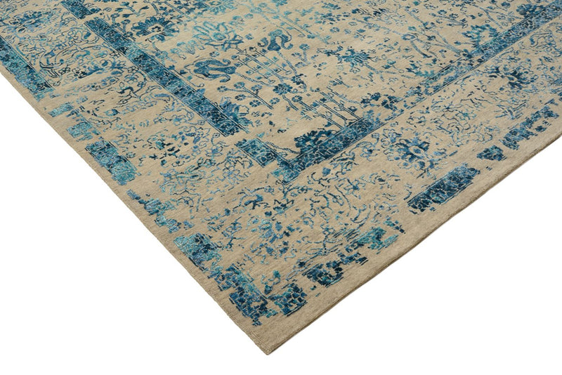 Designer Teppich - 339 x 246 cm - hellbeige