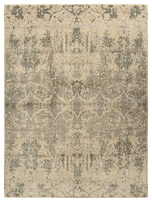 Designer Teppich - 341 x 253 cm - dunkelbeige