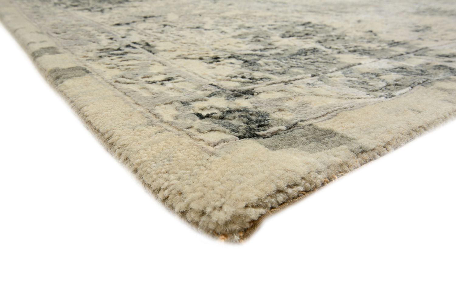 Tapis design - 341 x 253 cm - beige foncé