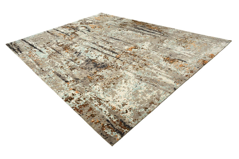 Designer Teppich - 361 x 277 cm - mehrfarbig