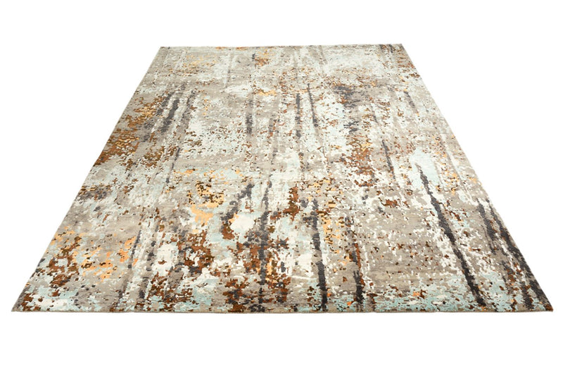 Designer Teppich - 361 x 277 cm - mehrfarbig