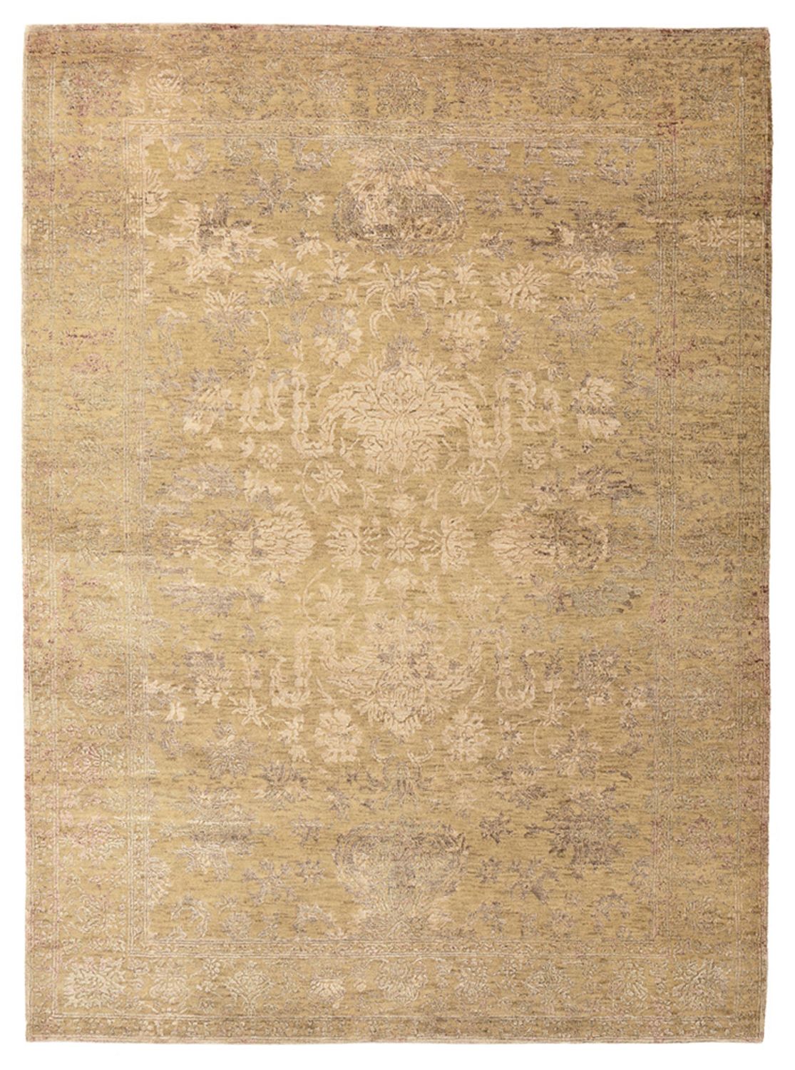 Tapis design - 204 x 152 cm - camel