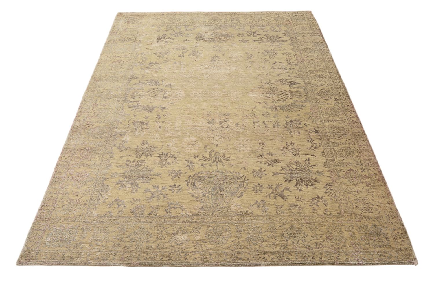 Tapis design - 204 x 152 cm - camel