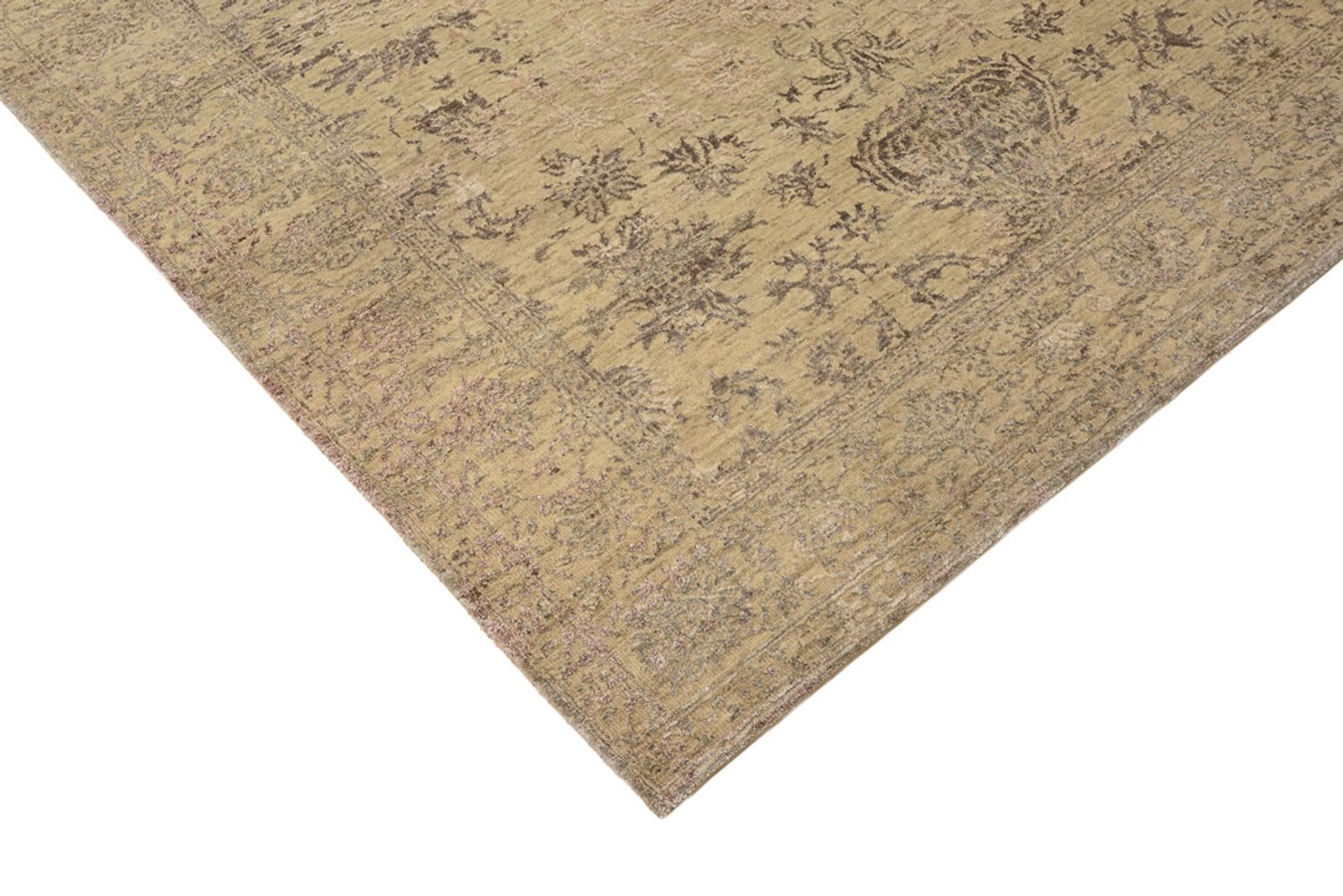 Tapis design - 204 x 152 cm - camel