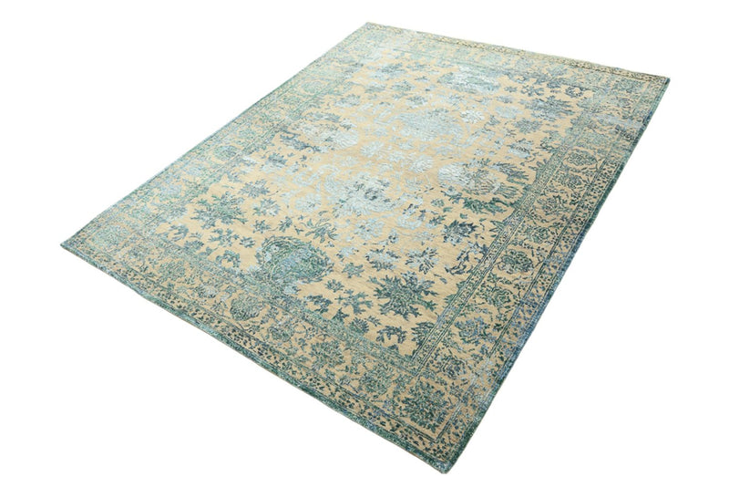 Tapis design - 201 x 155 cm - beige clair