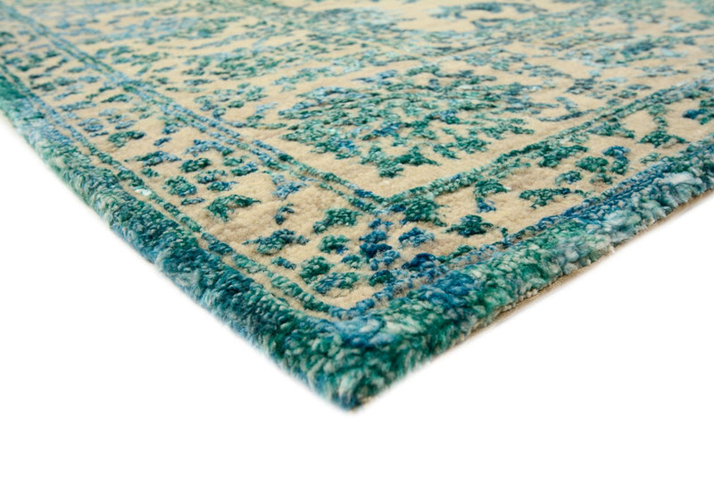 Tapis design - 201 x 155 cm - beige clair
