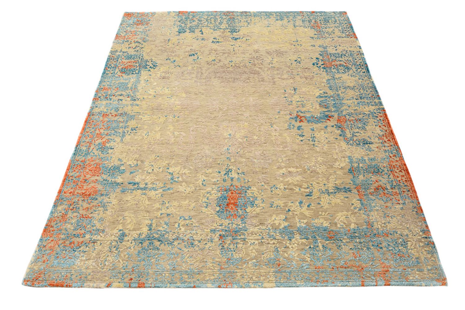 Tapis design - 196 x 152 cm - camel