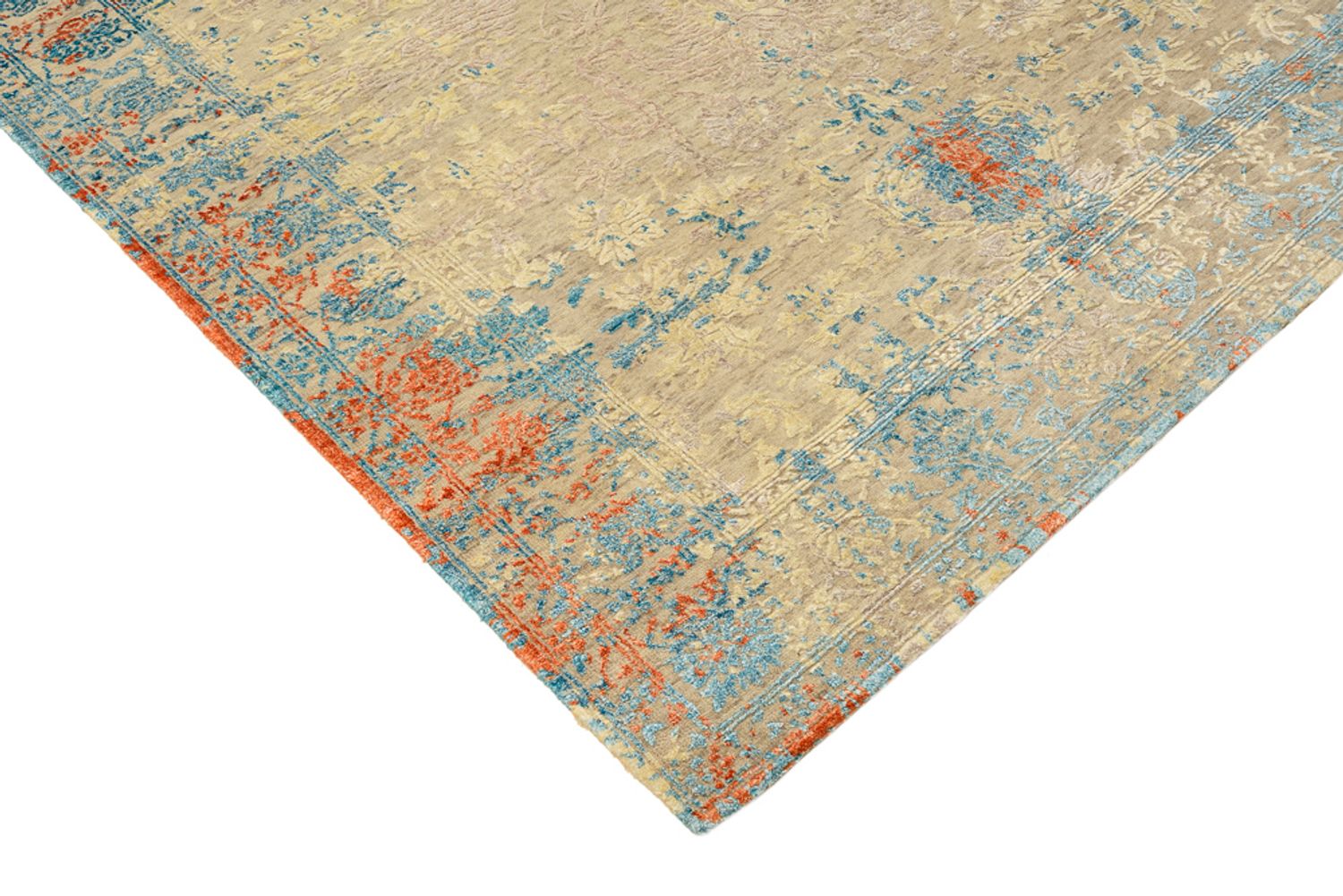Tapis design - 196 x 152 cm - camel