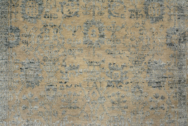 Tapis design - 207 x 152 cm - sable