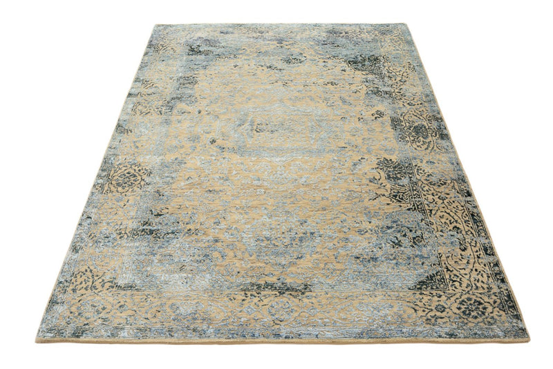 Tapis design - 197 x 145 cm - caramel