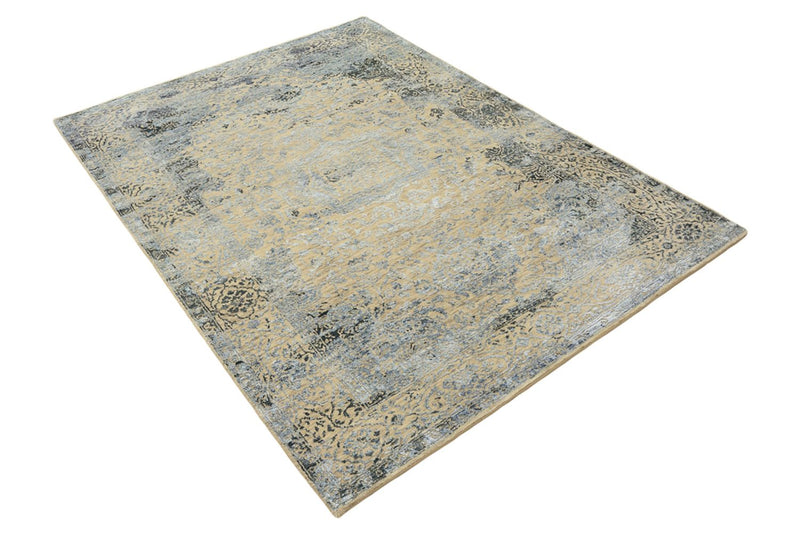 Tapis design - 197 x 145 cm - caramel