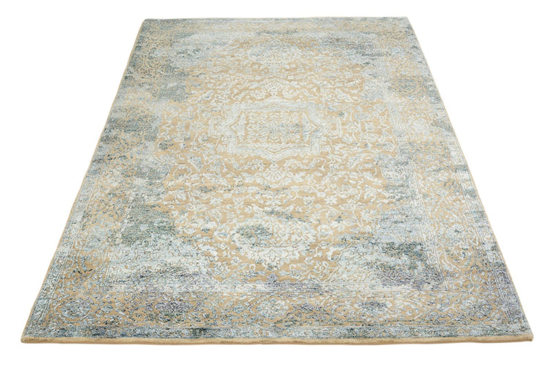 Tapis design - 197 x 145 cm - caramel