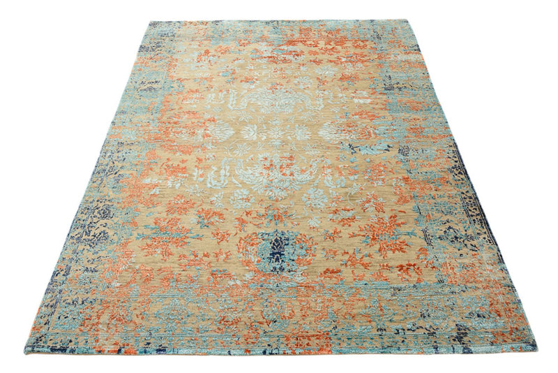 Tapis design - 195 x 149 cm - multicolore