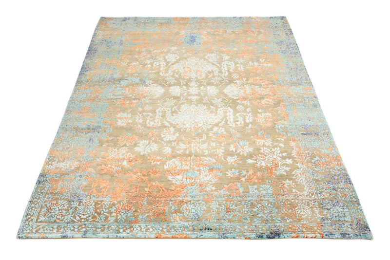Tapis design - 195 x 149 cm - multicolore