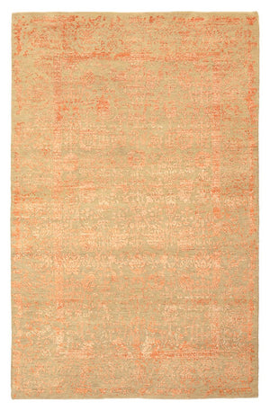 Designer Teppich - 184 x 121 cm - rost