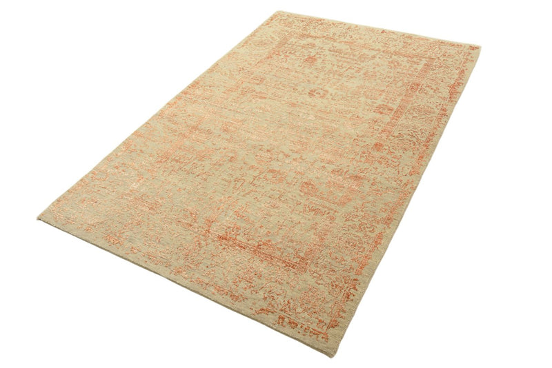 Tapis design - 184 x 121 cm - rouille