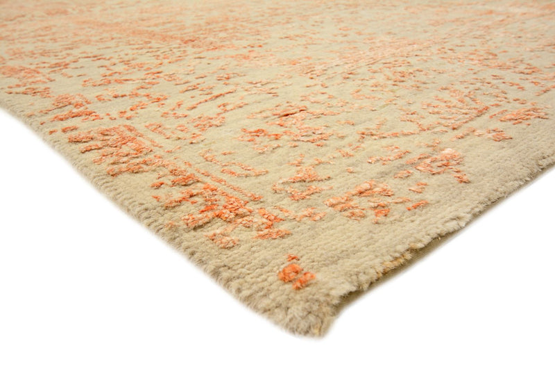 Tapis design - 184 x 121 cm - rouille