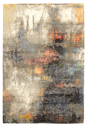 Designer Teppich - 183 x 122 cm - mehrfarbig