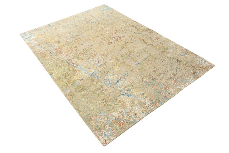Designer Teppich - 203 x 146 cm - camel