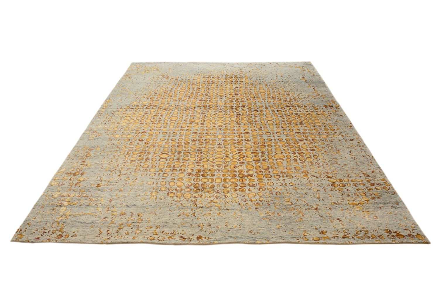 Designer Teppich - 309 x 248 cm - caramel