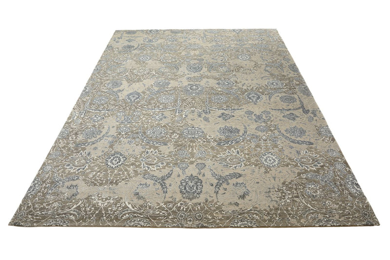 Designer Teppich - 353 x 253 cm - dunkelbeige