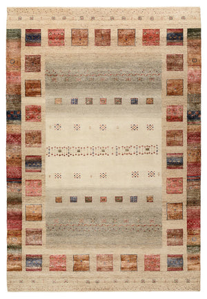 Tapis Gabbeh - Loribaft Indus - 302 x 205 cm - multicolore