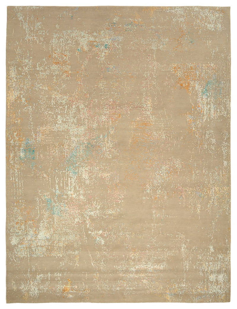 Designer Teppich - 373 x 278 cm - camel
