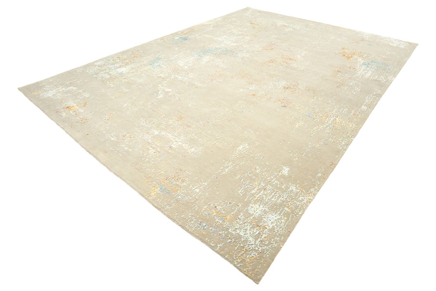 Designer Teppich - 373 x 278 cm - camel